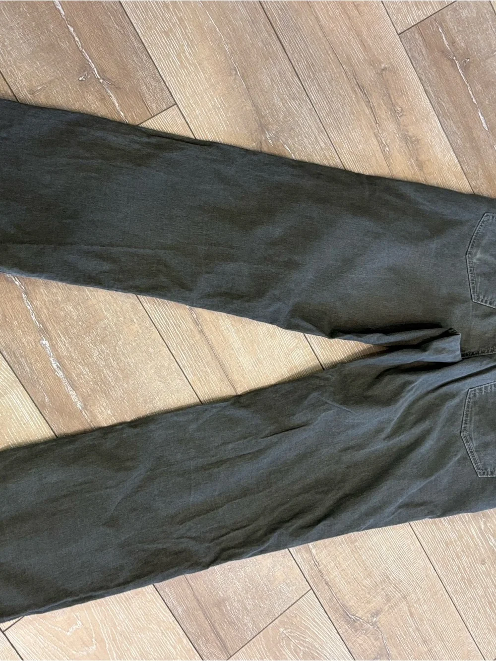 Tommy Bahama Classic Fit Corduroy Pants Olive Green Gray 35x30